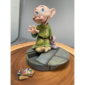 Markrita Disney Dopey Hidden Compartment Figurine Pin & CoA Snow White Collectib